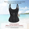 Corset sauna femme noir avec message d’entretien et avertissement anti contrefaçon - Bébé Lova