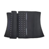 WaistCorset noir avec extension supplémentaire posé à plat vue ensemble - Bébé Lova