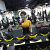 WaistCorset porté selfie miroir salle de sport top jaune silhouette galbée - Bébé Lova