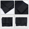 Détails des crochets et bandes de maintien du corset gainant sport noir - Bébé Lova
