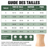 Guide des tailles du corset gainant sport ventre plat avec mesures détaillées - Bébé Lova