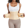 Ceinture gainante beige respirante avec maintien ajustable et tissu extensible - Bébé Lova
