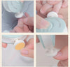 Illustration des risques des ongles bébé et soin sécurisé avec coupe-ongles SixHead - Bébé Lova