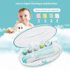 Lime à ongles électrique multifonction pour bébé avec plateau d’embouts interchangeables - Bébé Lova
