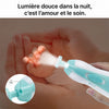 Coupe-ongles électrique bébé avec lumière LED douce pour utilisation de nuit - Bébé Lova