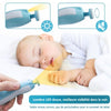 Coupe-ongles électrique bébé avec lumière LED douce pour utilisation silencieuse pendant le sommeil - Bébé Lova
