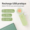 Coupe-ongles électrique bébé rechargeable par USB avec batterie longue autonomie et design compact - Bébé Lova