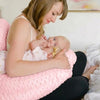 Maman allaitement TwinPillow rose jumeaux - Bébé Lova