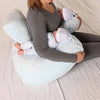 Maman jumeaux TwinPillow coloris bleu nuage - Bébé Lova