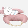 Schéma du coussin d'allaitement NurseWrap maintenant bébé à l'angle idéal de 15 degrés - Bébé Lova