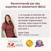 Coussin d'allaitement recommandé par des expertes en lactation pour un confort optimal - Bébé Lova