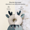Comparaison entre maille 3D respirante et velours pour coussin anti-chute - Bébé Lova