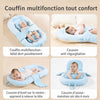 Coussin multifonction bébé utilisable pour le sommeil, l'éveil, l'assise et l'anti-régurgitation - Bébé Lova