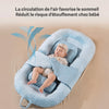 Coussin anti-reflux respirant favorisant la circulation de l'air pour le confort du sommeil de bébé - Bébé Lova