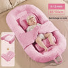 Coussin anti-reflux bébé coloris rose avec rebords protecteurs et support anti-glisse - Bébé Lova