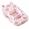 Coussin anti-reflux bébé motif château rose avec soutien confortable - Bébé Lova