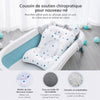 Coussin de bain bébé BathPillow en coton avec maille 3D respirante soutenant le dos et la tête - Bébé Lova