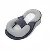 Coussin cale WedgePillow vue dessus côté ceinture Velcro morphologique - Bébé Lova