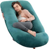 FullBodyPillow variante vert pomme mannequin sommeil sur dos coussin G sapin fond blanc - Bébé Lova