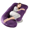 FullBodyPillow variante violet mannequin sommeil latéral coussin G fond blanc - Bébé Lova