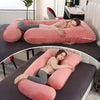 FullBodyPillow variante saumon 2 mannequins enceintes coussin G rose lit zoom - Bébé Lova