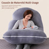FullBodyPillow maman allaitement bébé coussin G gris position assise lit - Bébé Lova