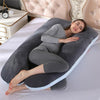 PangPillow variante gris foncé mannequin pyjama coussin U lit baroque - Bébé Lova
