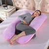 PangPillow variante orchidée violet rose mannequin pyjama coussin U lit baroque - Bébé Lova