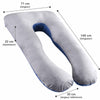PangPillow vue 3D dimensions coussin U 71cm largeur 140cm longueur 22cm épaisseur 30cm - Bébé Lova