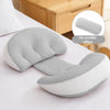 Packshot coussin BonusPillow gris blanc auxiliaire offert ensemble coton - Bébé Lova