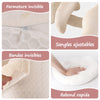 SoftPillow détails fermeture invisible sangles ajustables bandes rebond rapide - Bébé Lova