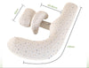 Dimensions SoftPillow 150cm long total 65-80cm largeur 50cm hauteur - Bébé Lova