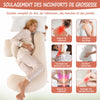 SoftPillow soulagement inconforts grossesse soutien dos abdomen hanches jambes - Bébé Lova