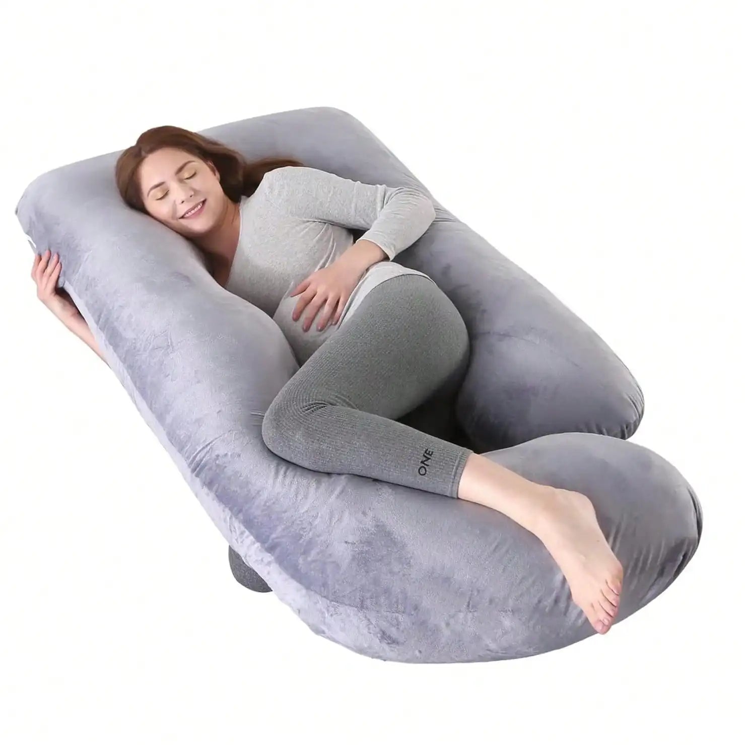 Coussin grossesse forme G GPillow corps entier nuits confortables - Bébé Lova