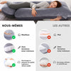 Coussin GVelvet comparatif moelleux fermeture éclair polyester rebond supérieur - Bébé Lova