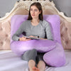 FleecePillow mannequin lecture magazine coussin U violet assise lit baroque - Bébé Lova