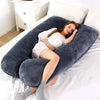 FleecePillow mannequin sommeil latéral coussin U gris foncé robe blanche socks - Bébé Lova