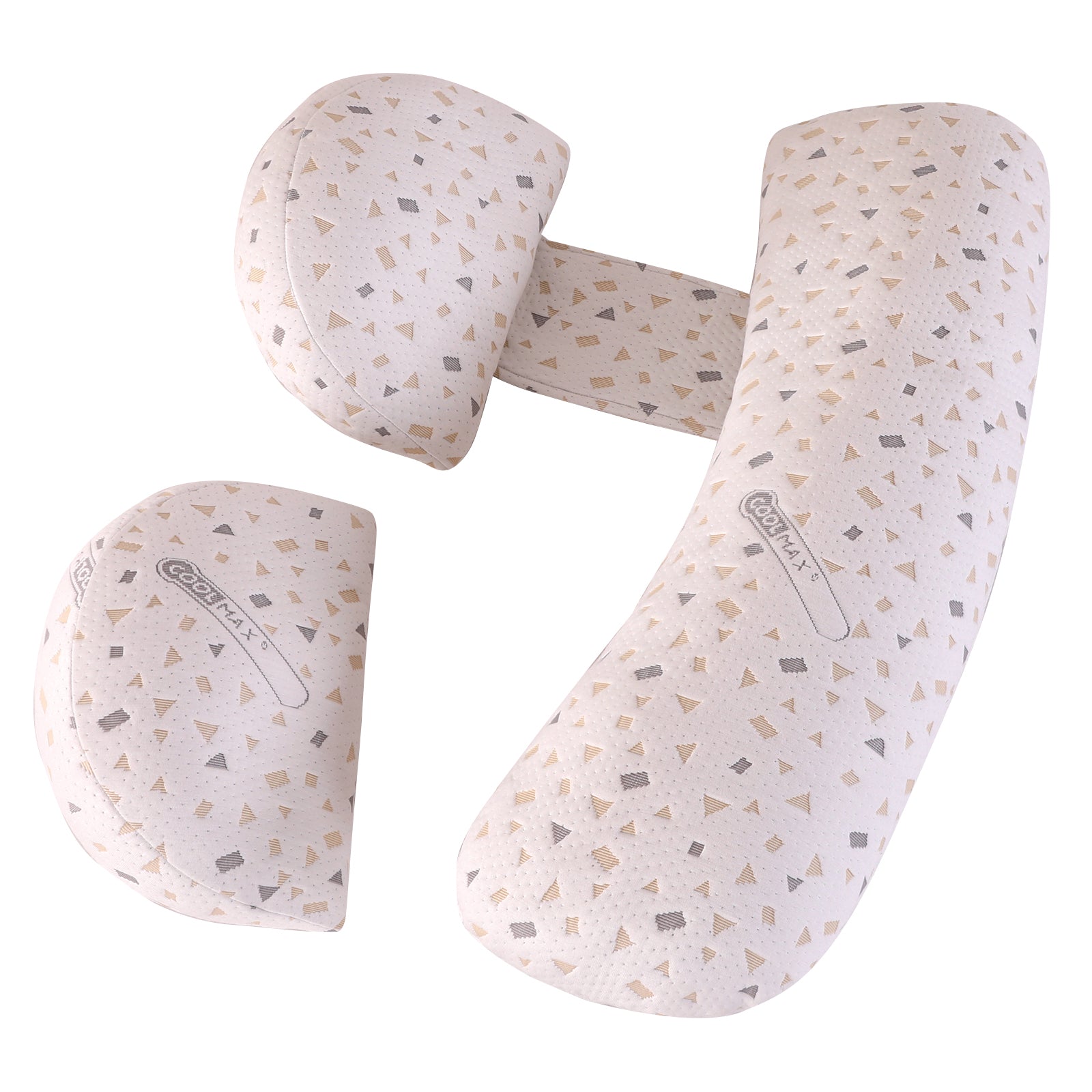 SleepPillow vue plat coussin U grand 2 coussinets latéraux maternité - Bébé Lova