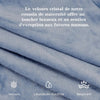 Texture velours respirante et lavable du coussin de grossesse corps entier U Pillow - Bébé Lova