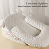 Coussin incliné anti-régurgitation avec 3 boutons réglables pour s'adapter à la taille de bébé - Bébé Lova