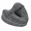 LegPillow coussin forme cœur gris foncé vue 3D bandeau élastique haut - Bébé Lova