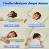 Oreiller cervical enfant adapté à toutes les positions : sur le dos, sur le côté et sur le ventre - Bébé Lova