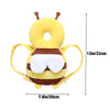 Dimensions du coussin de protection tête bébé abeille, 33 cm de hauteur et 20 cm de largeur - Bébé Lova