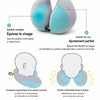 Schéma ergonomique du coussin de voyage bébé avec soutien cervical - Bébé Lova
