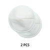 Coussinets d’allaitement blancs lavables en bambou bio lot de 2 - Bébé Lova
