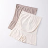 SafeBoxer 2 culottes maternité taupe ivoire vue plat duo couleurs - Bébé Lova