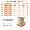 Guide des tailles culotte gainante taille haute sans couture femme - Bébé Lova