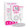 Doppler fœtal portable avec son emballage rose et blanc pour suivi de grossesse à domicile - Bébé Lova