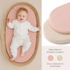 Draps housse pour berceau disponibles en plusieurs couleurs rose et beige - Bébé Lova