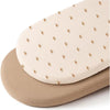 Drap housse motif soleil avec dessous beige pour matelas de berceau - Bébé Lova